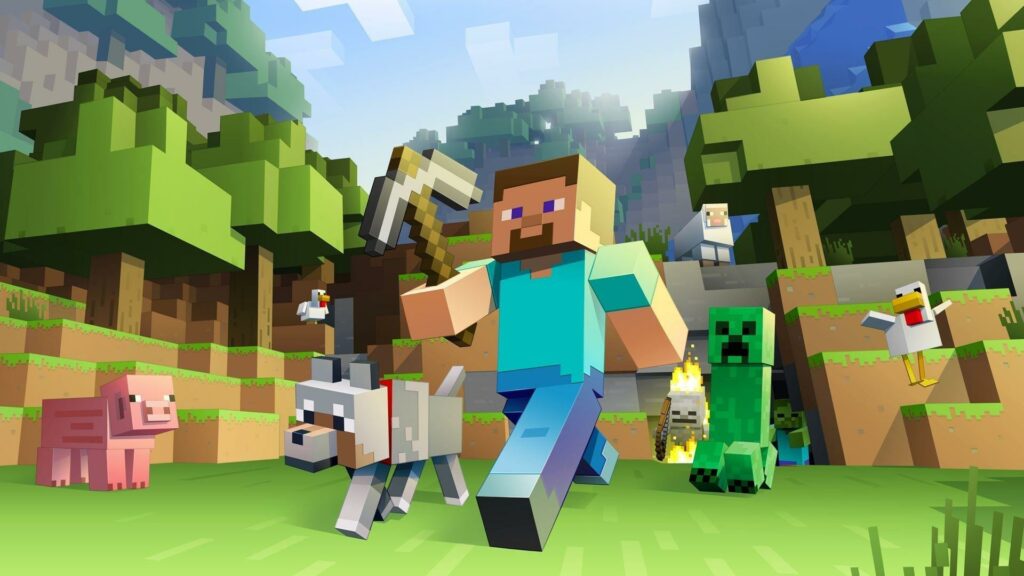Minecraft tapeta